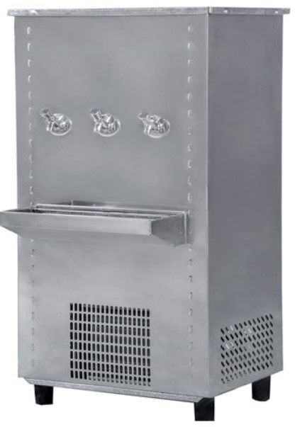 Export Water Cooler DC-65T3 65 USG 3 Tap Stainless Steel